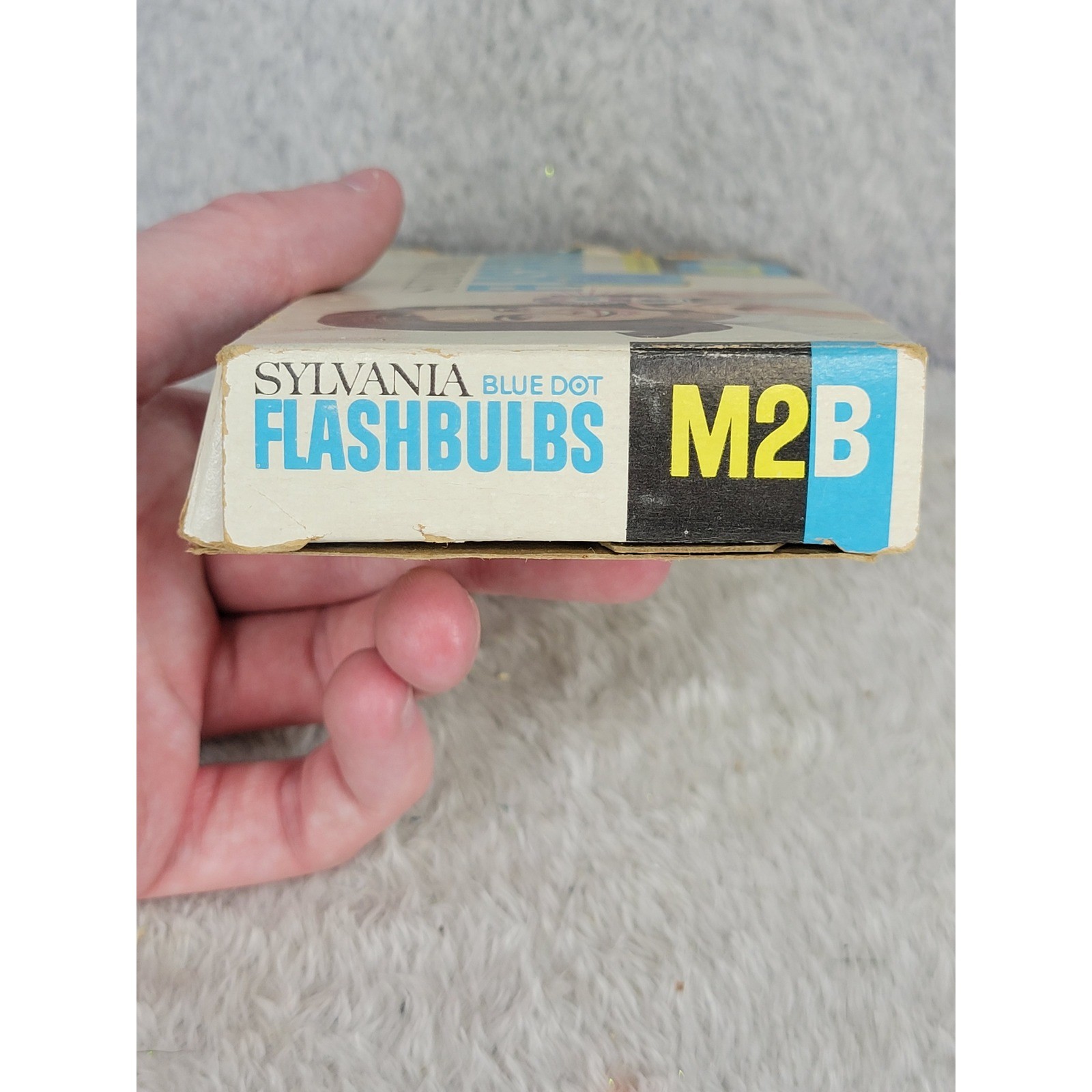 Sylvania Blue Dot Flashbulbs M2B Vintage 10 Count Camera Photography