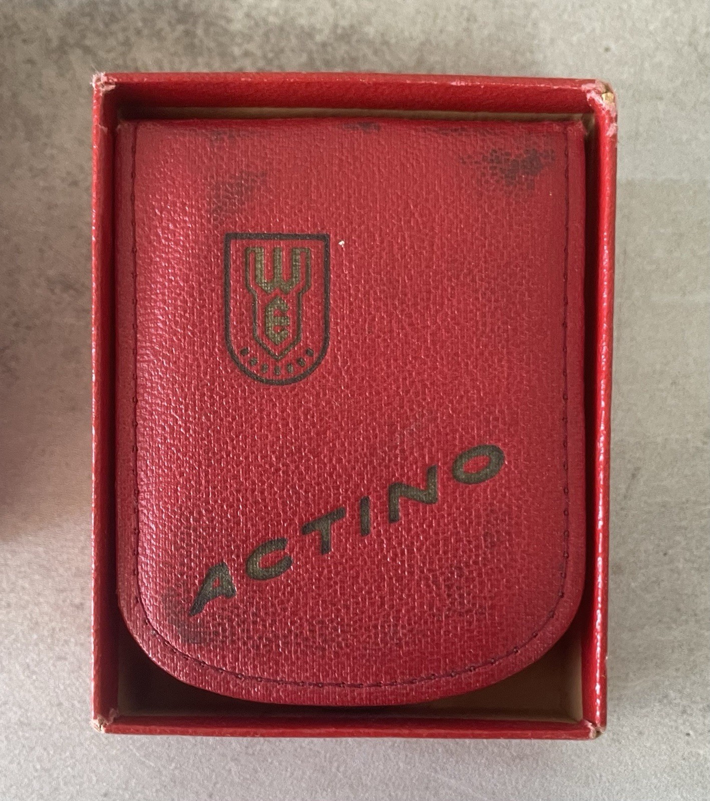 ctino A Light Exposure Meter w/ Case Box Instructions Germany VTG