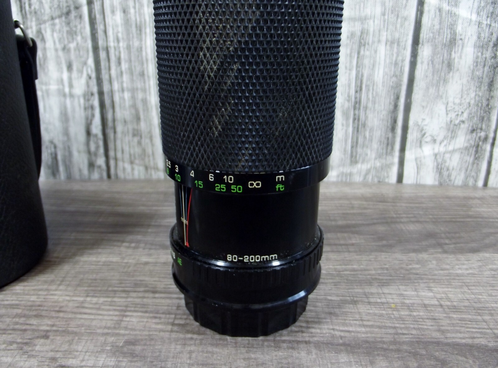 Soligar Zoom Macro 80-200mm 1:4.5 Camera Lens K/AR Mount (Konica) Vintage w/Case