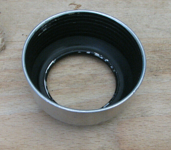 37mm push fit slip on lens hood shade B + W germany