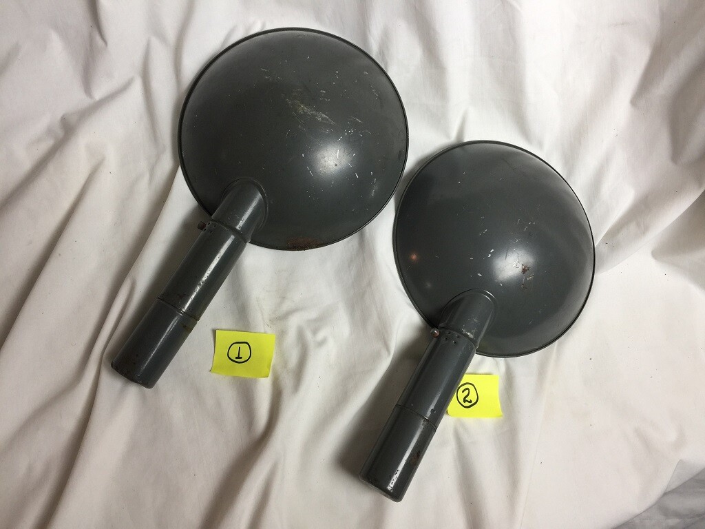 Vintage Photography Lights (2) – Corcoran Lamp Co. – Handheld, Battery Powered