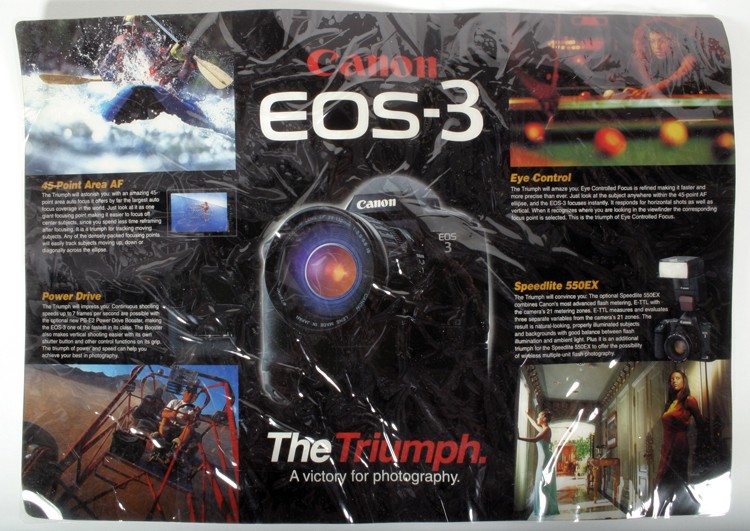 CANON EOS-3 COUNTER PAD NEW OLD STOCK