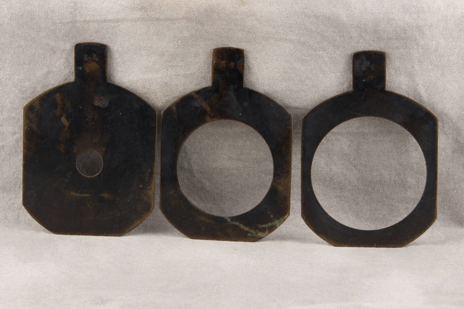 Set of Three Vintage Waterhouse Stops, 12, 45, and 52