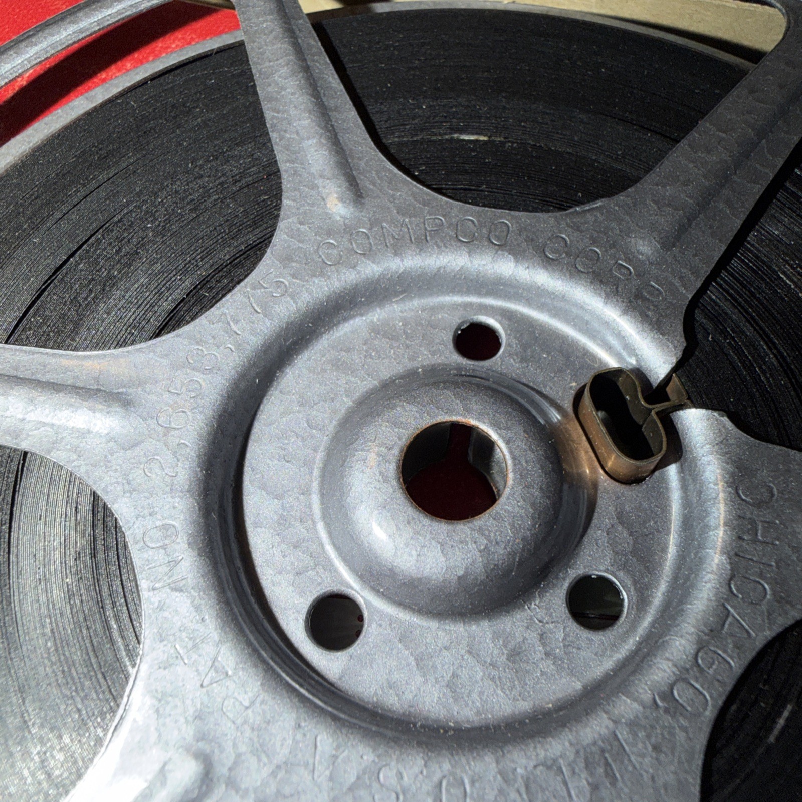 Compact Motion Picture Film Reel 8mm. 200 Ft. No. 113