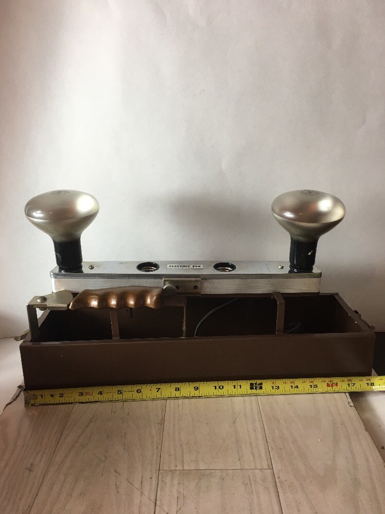 Vintage Ckc Photo Lighting 4 Light Light Bar In Case
