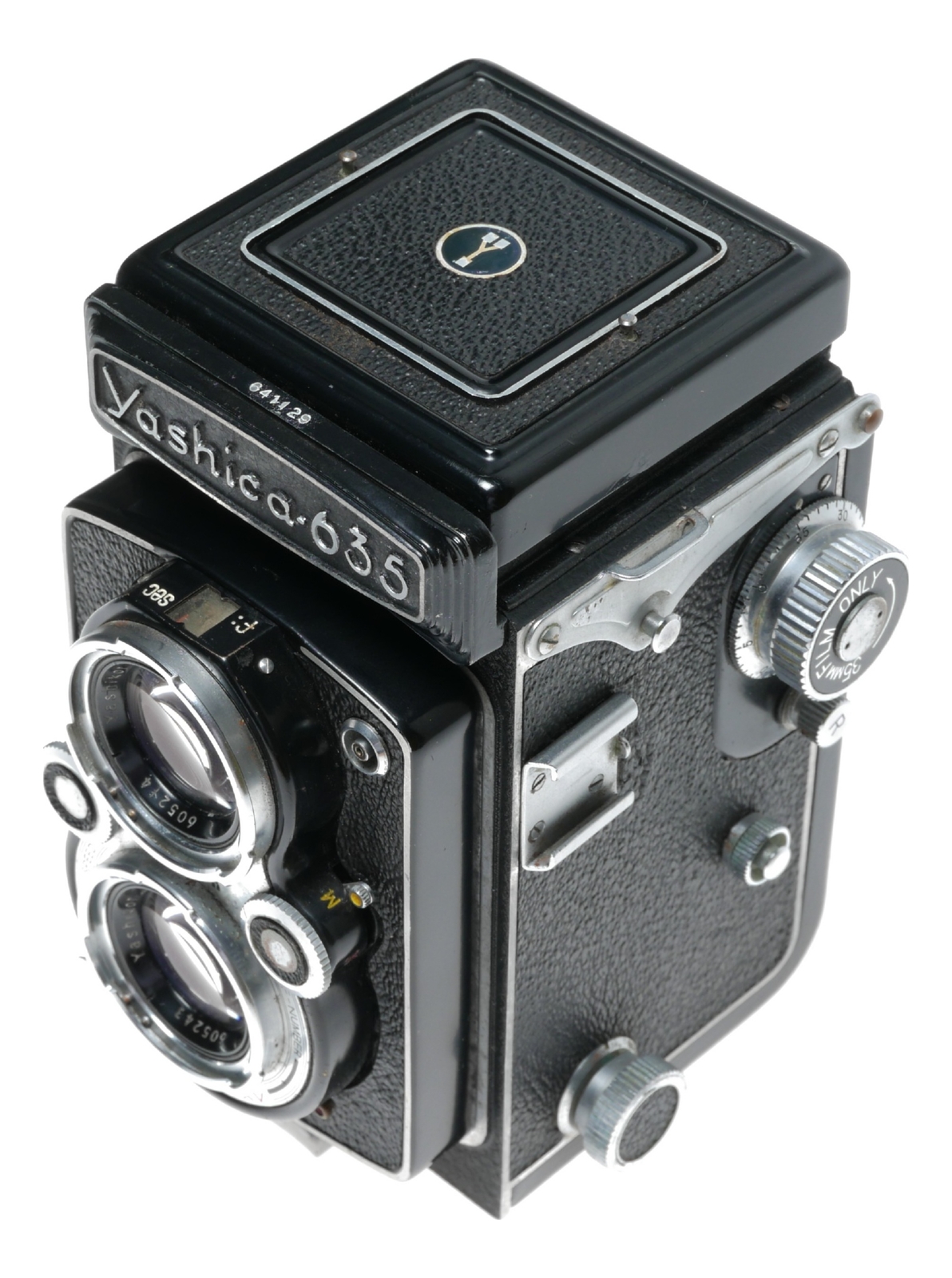 YASHICA 635 Dual Format TLR 120 35mm Film Camera Yashikor 3.5/80