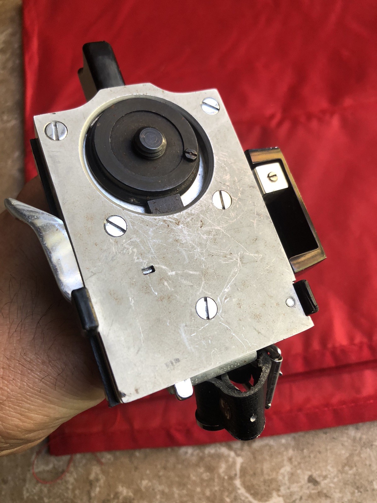 Bolex hand grip for Bolex H16 Reflex camera EBM And EL camera