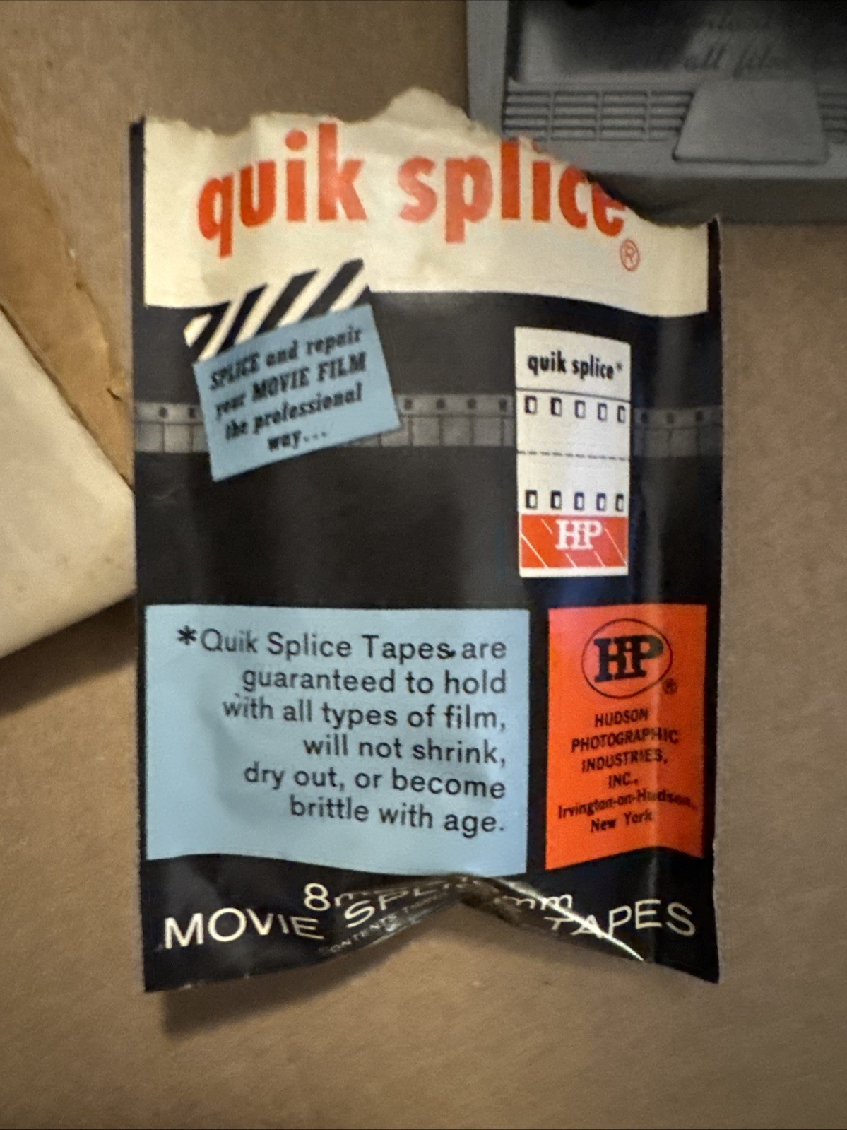Vintage 1964 Hudson 8mm Quik Splice Action Movie Editor Complete Rare Splicer.