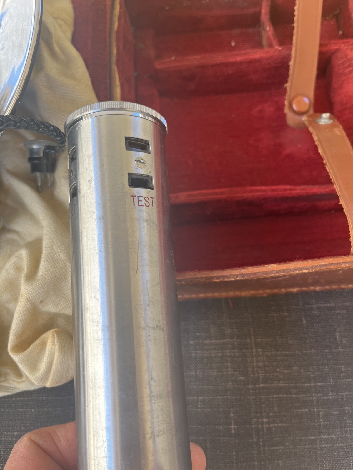 Vintage Canon Photoflash Camera Flash Unit B-II accessory & case