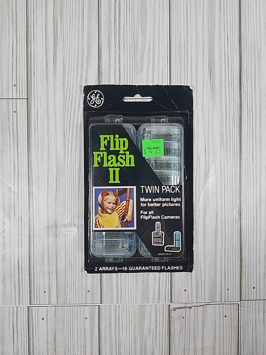 Vintage GE Flip Flash II 2 Twin Pack Flash Packs for FlipFlash Cameras NOS