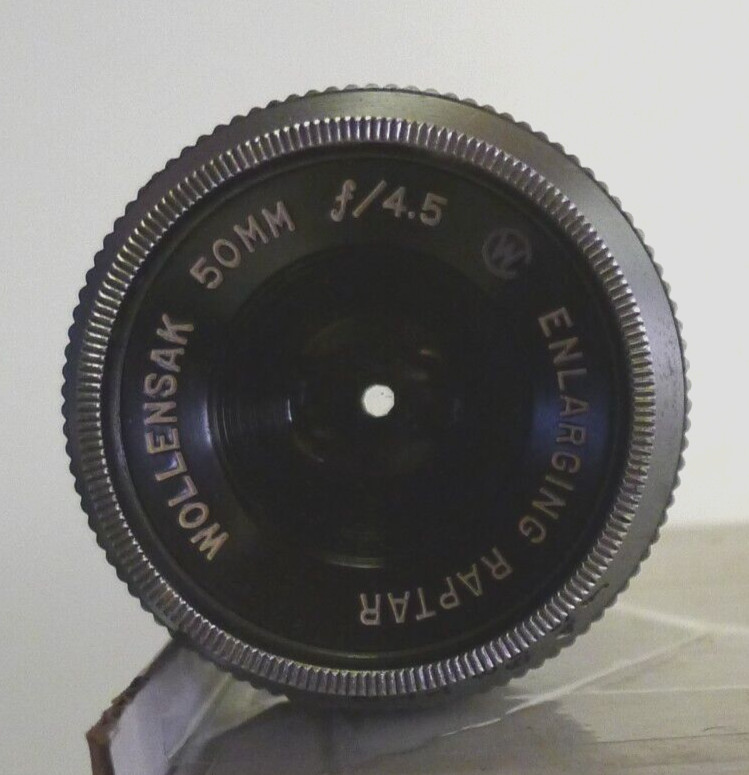 Wollensak 50mm f/4.5 Enlarging Raptar Lens – Vintage