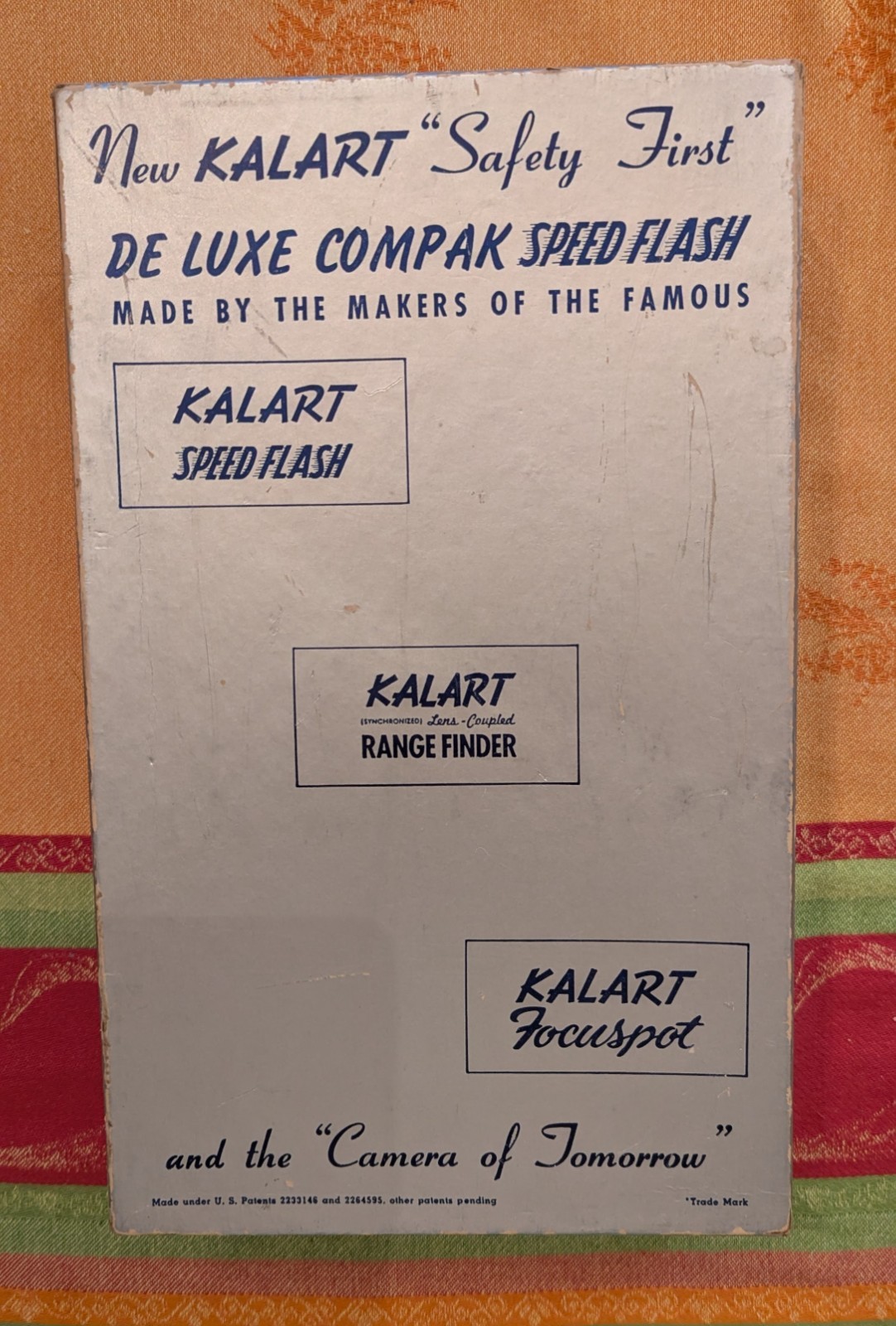 KALART De Luxe Compak Speed Flash 1950s