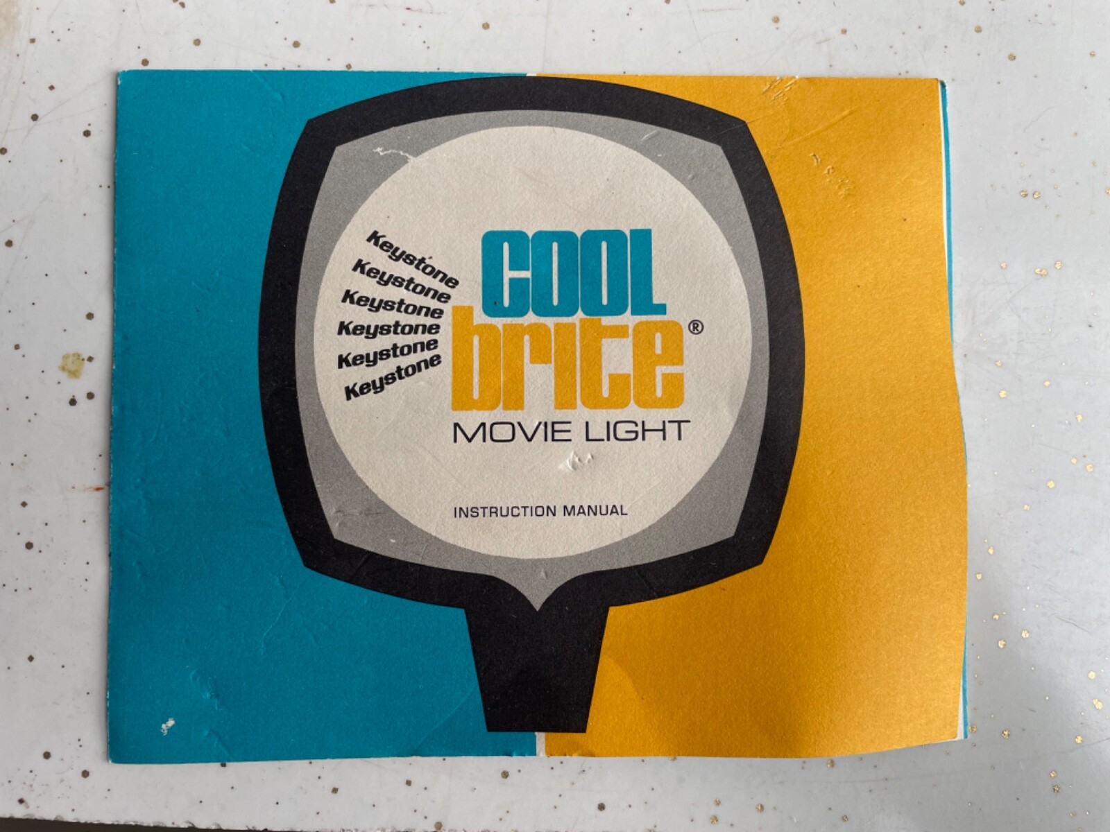 Keystone Cool Bright movie light – For Super 8 Cameras, original box