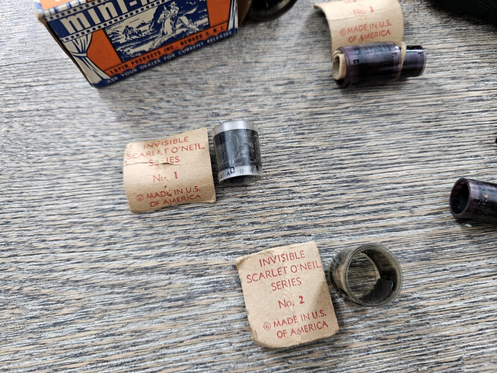Vintage Acme Film Viewer Mini Movies Hopalong Cassidy Safety LONE RANGER Series