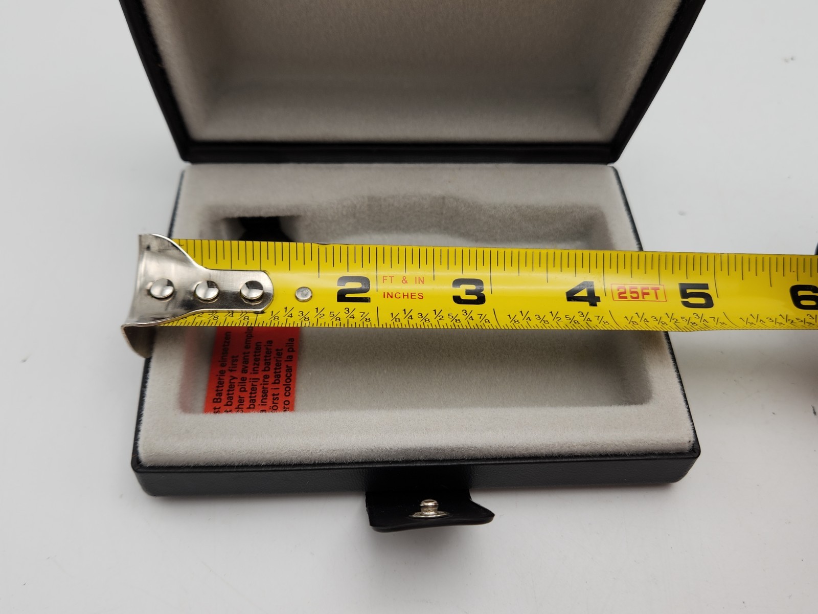 Box ONLY – Minox 35 GL Plastic Display Case for Subminiature Camera Germany