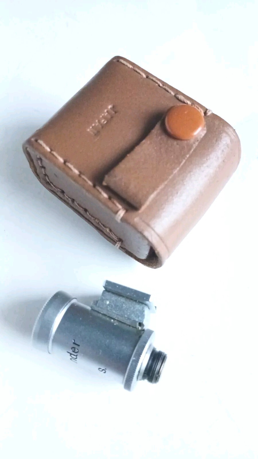 C.K.S. 135mm TELE FINDER HOT SHOE RANGEFINDER CAMERA ACCESSORY MINOLTA ROKKOR
