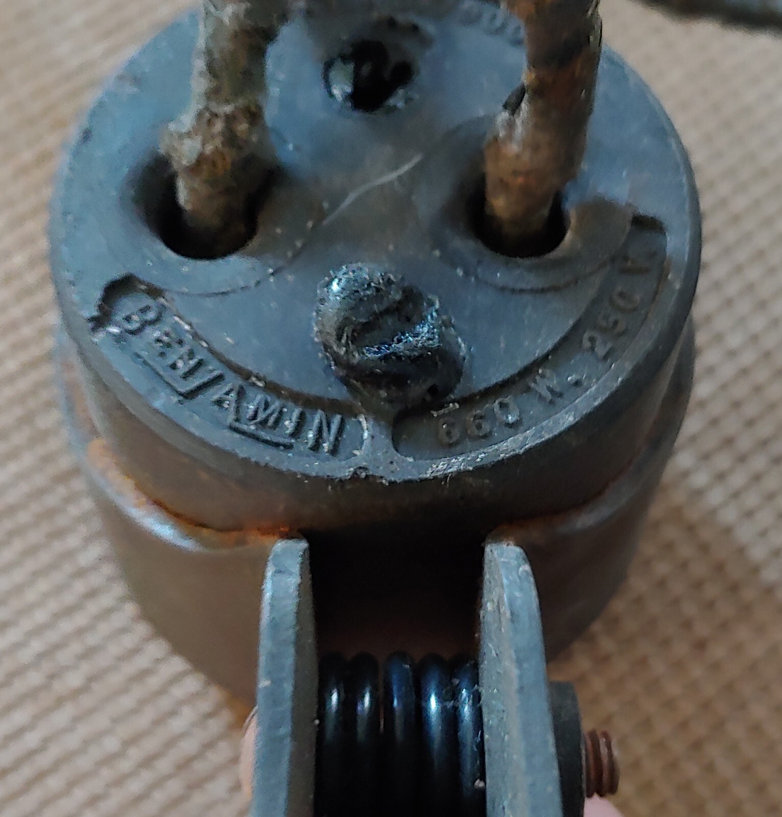 1920 DEVRY Type E Projector 3-WAY On/Off SWITCH,Bulb & SOCKET + Push/Pull TOGGLE