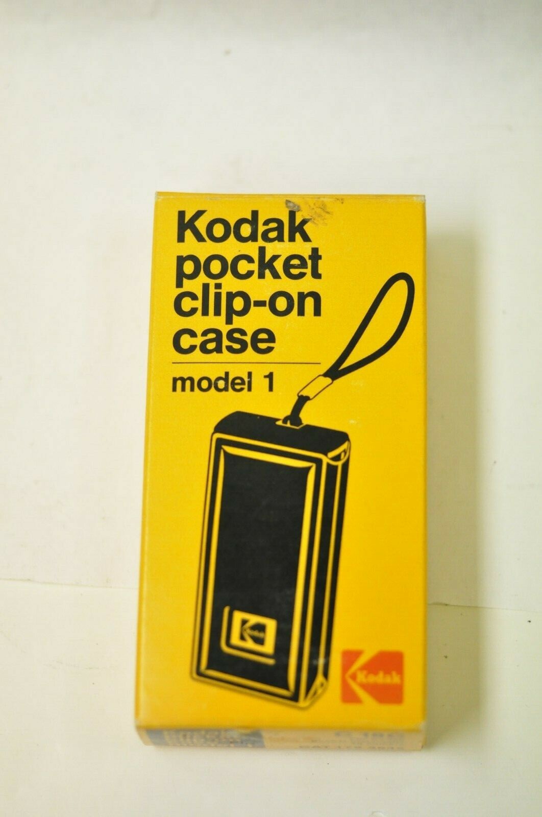 Kodak Pocket Camera clip-on case Model 1. New old stock