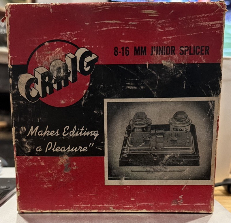 Vintage Craig Junior Splicer 8mm or 16mm W/ Box, Los Angeles