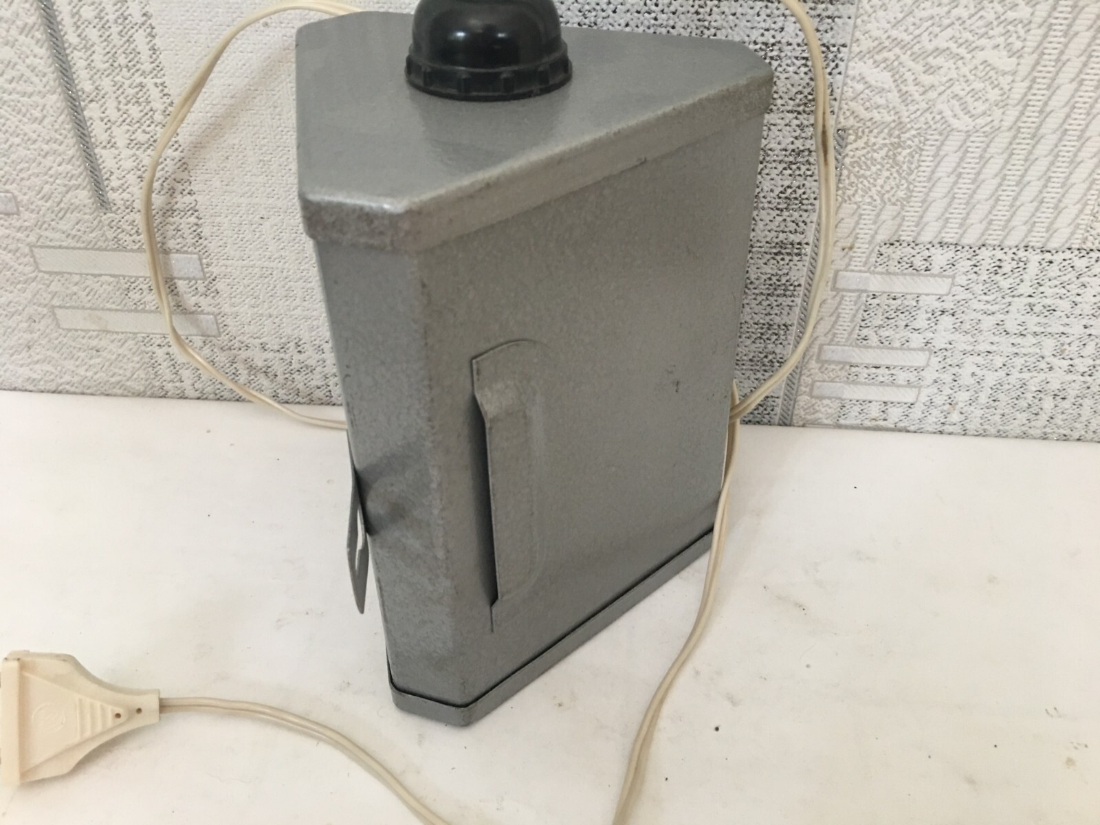 Vintage Soviet red lantern of the USSR for photo printing 1975-1980s