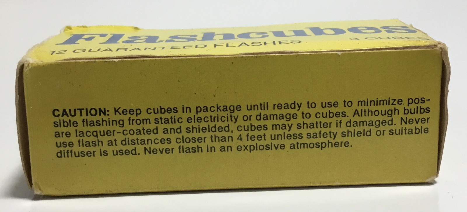 Flash Cubes, GE Lot of 10 boxes, 30 Cubes Total, 120 Flashes, In Box, All Unused