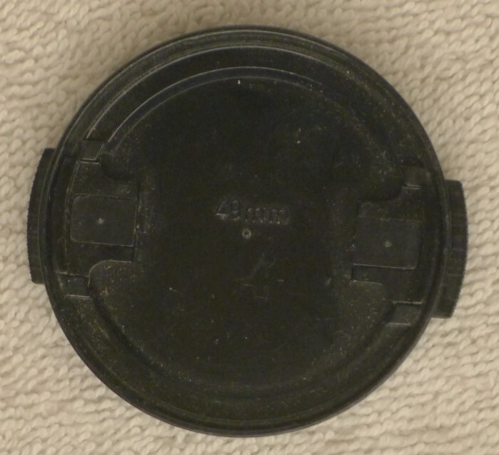 Pentax 49mm Pinch On Front Lens Cap PLASTIC – Genuine Original C