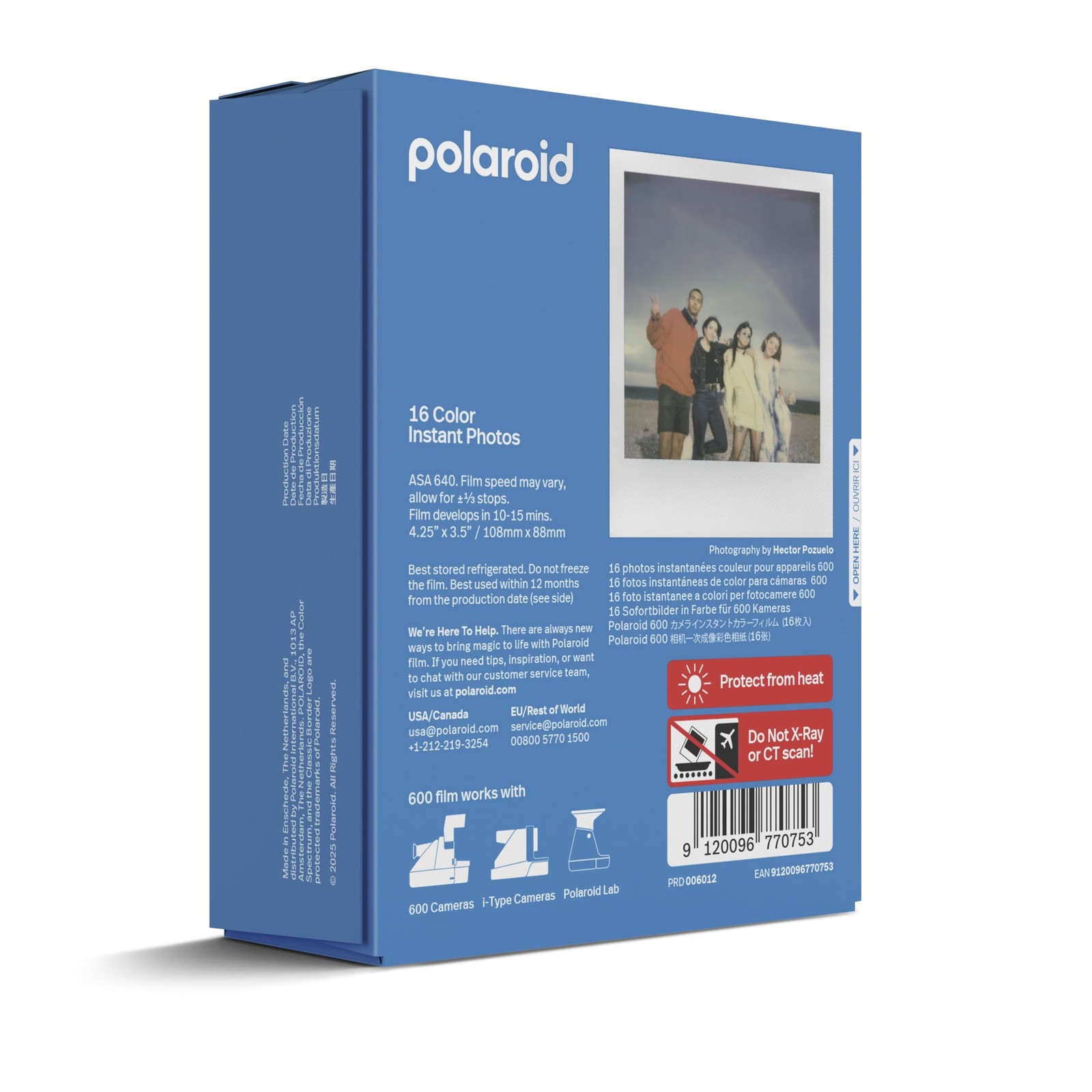 Polaroid Color Film for Polaroid 600 and Polaroid Now, Lab, and OneStep Camer…
