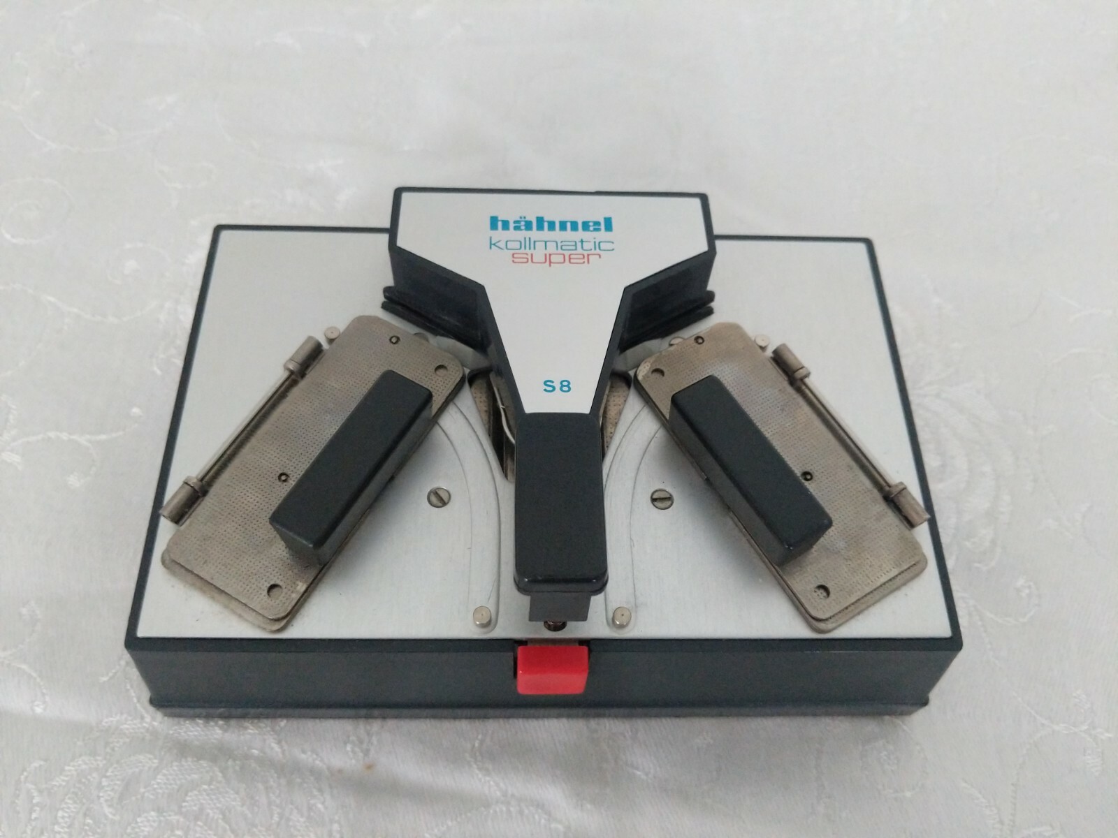 Motorized Super 8mm Hahnel Kollmatic Movie Film Splicer Smooth Splices No Tape