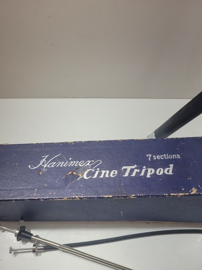 Vintage Hanimex Camera Tripod with Accessories