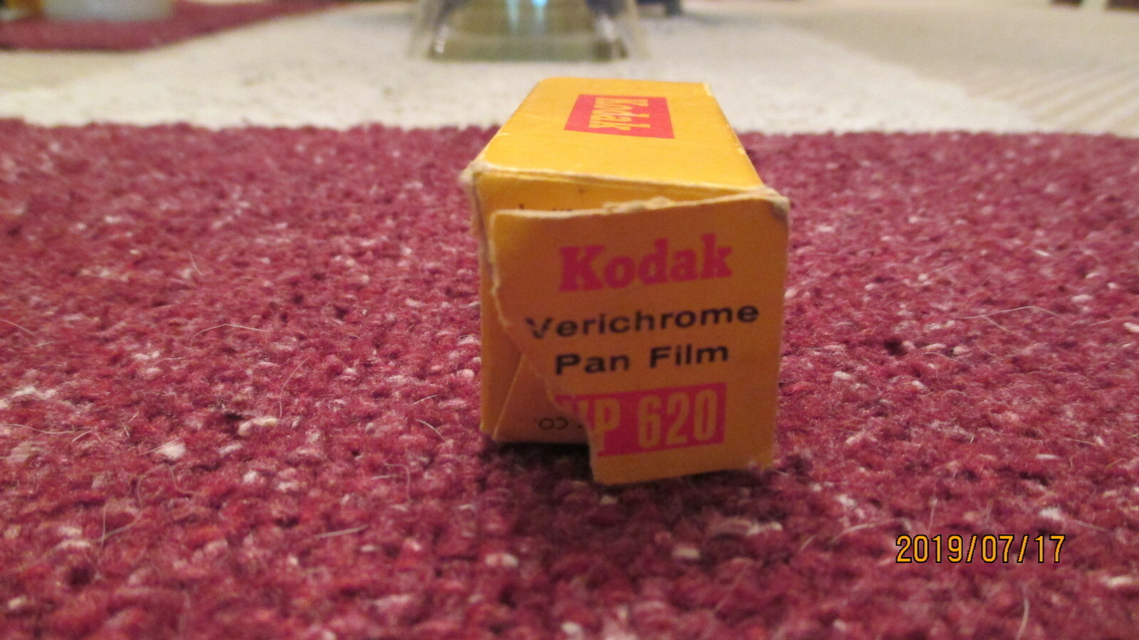 Vintage Kodak Verichrome Pan VP-620 B&W Film Exp. 6-63