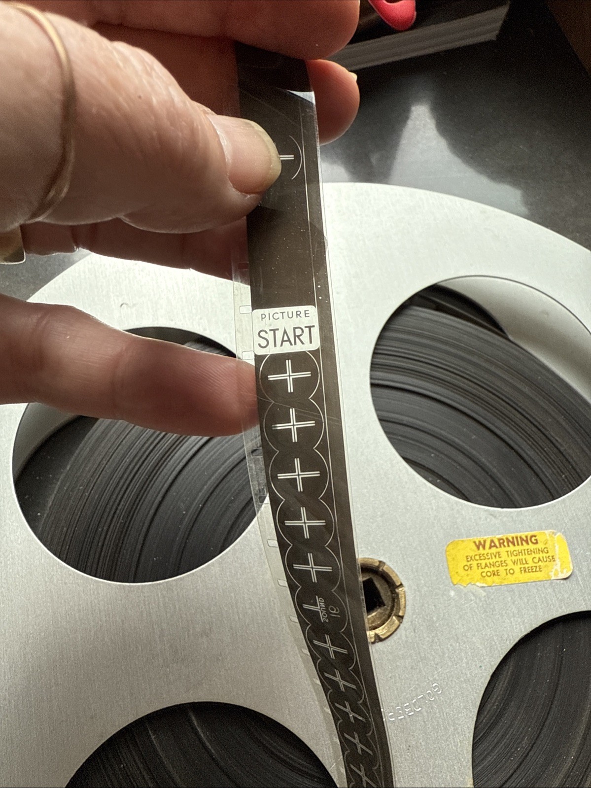 16mm Film Reel Goldberg Bros With James Arness 10.5″ (Gunsmoke?)