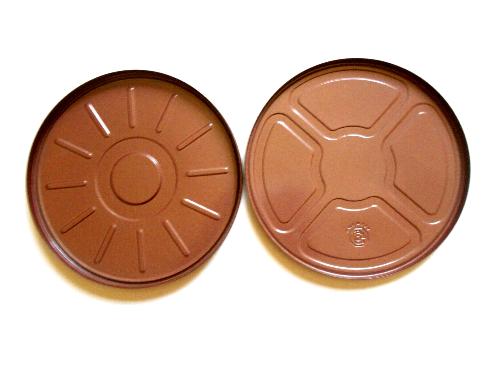 Empty Brown 7″ Metal Can for 400 ft. reel