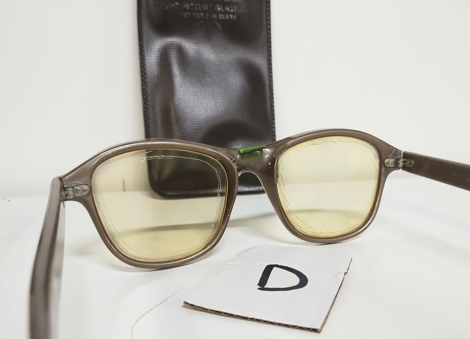 RARE FIND! Vintage 1940/50 Polaroid 3D Glasses #717 With Slipcase Buy 1-4!