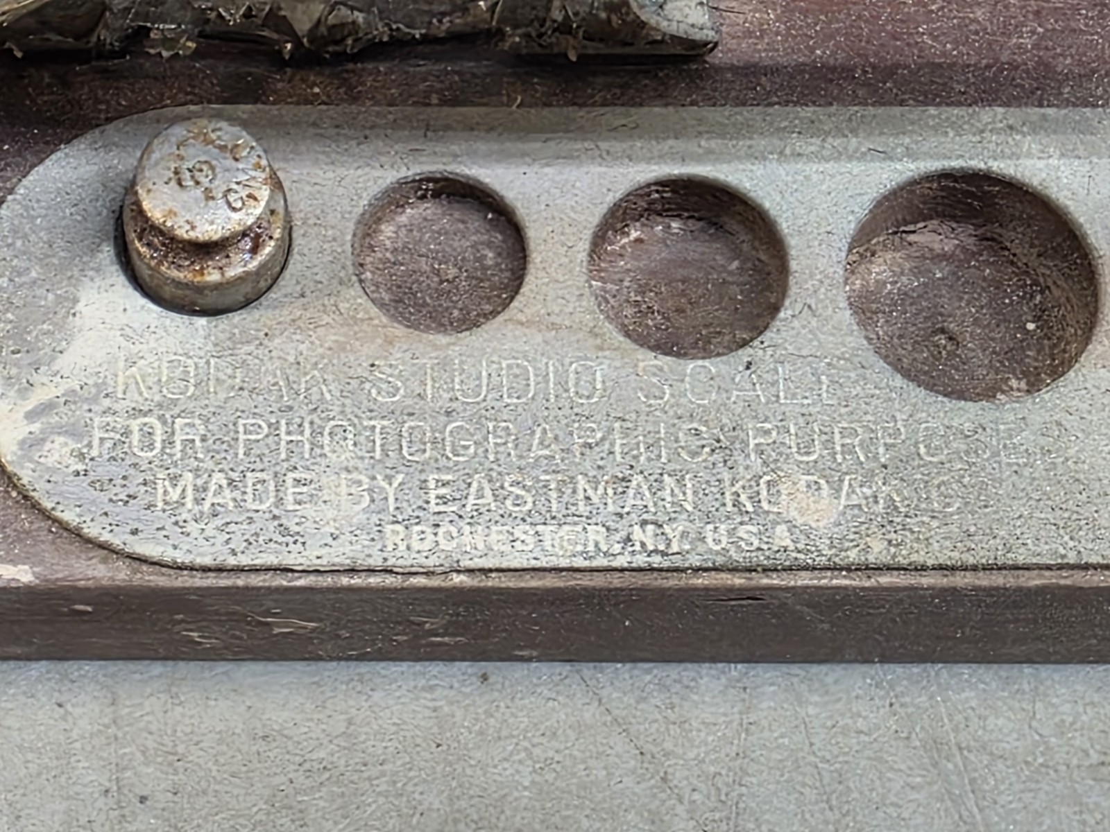 🔥 Antique Eastman Kodak Photographic Balance Scale W/ Box WW2 NEED CLEAN