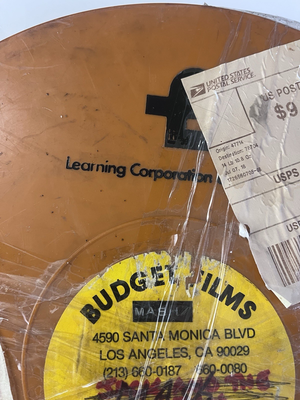 Vintage M*A*S*H 16mm Film Canister – Budget Films LA – “Hawkeye” Episode Rare