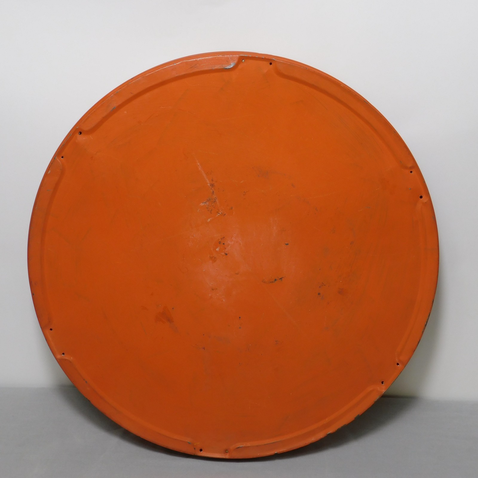 Vtg Eastman Kodak Company Rochester 14″ Metal Film Reel Canister Case Folk Art