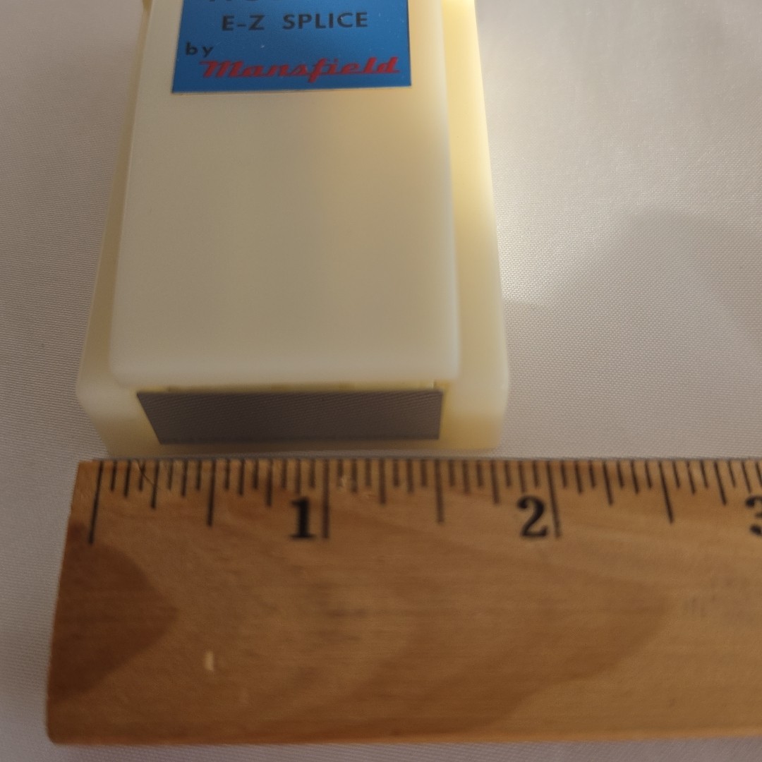 Vintage Mansfield Holiday E-Z Splice 8mm Super 8 Film Cutter Splicer Movie Tape