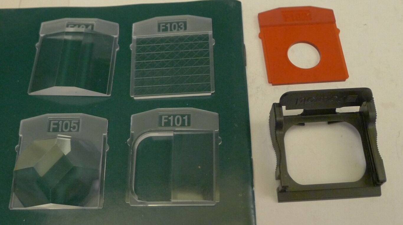 Polaroid Cokin Special Effects Filters +Case & Box for Spectra System Cameras