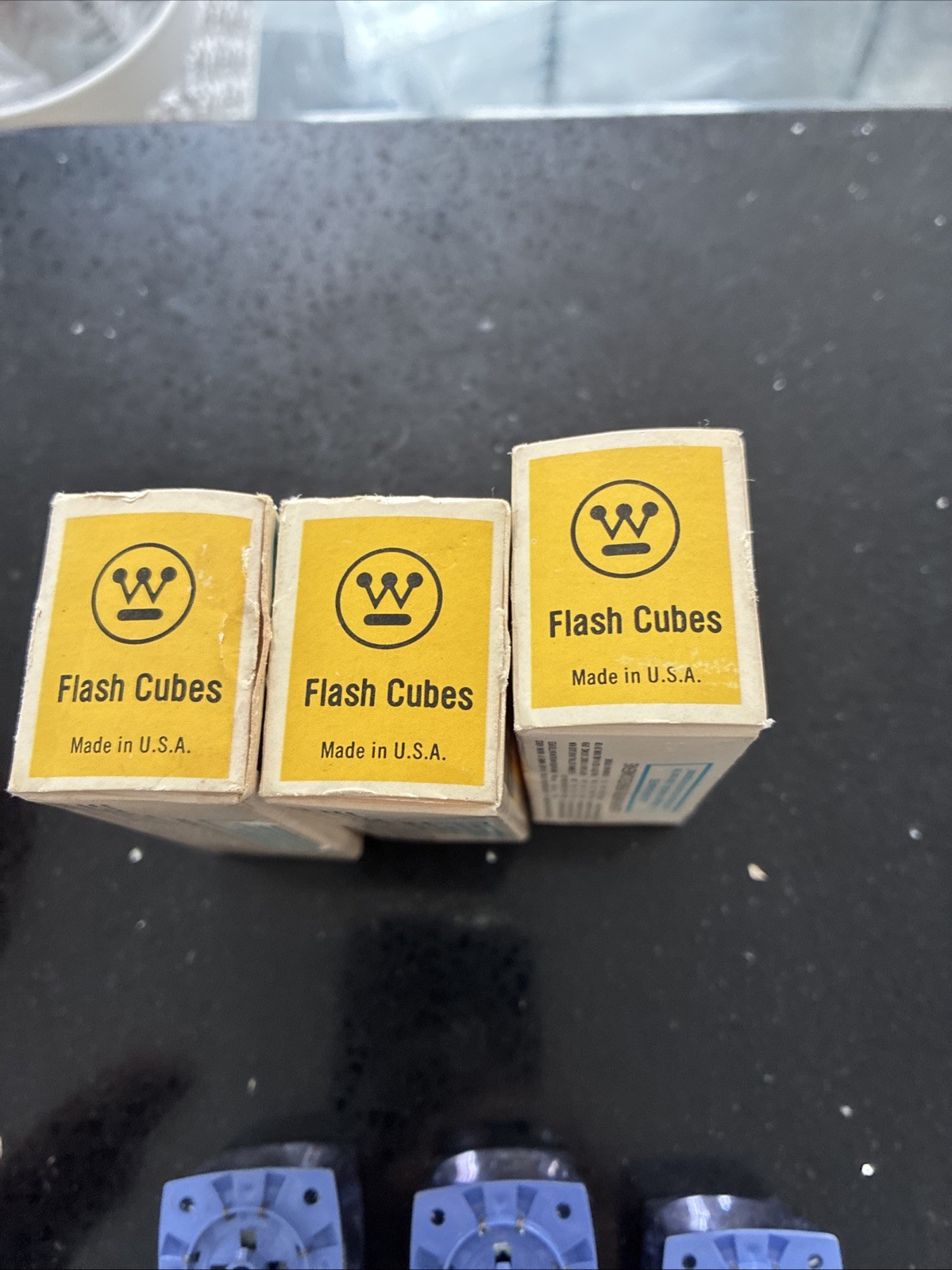 Lot of 8 Westinghouse Unused Flash Cubes 32 Flashes 3 Original Boxes Made USA