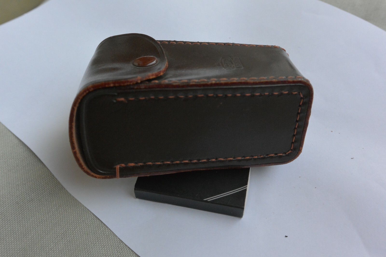 Original Leather Case Nippon Kogaku for Pocket Fan Flash Vintage