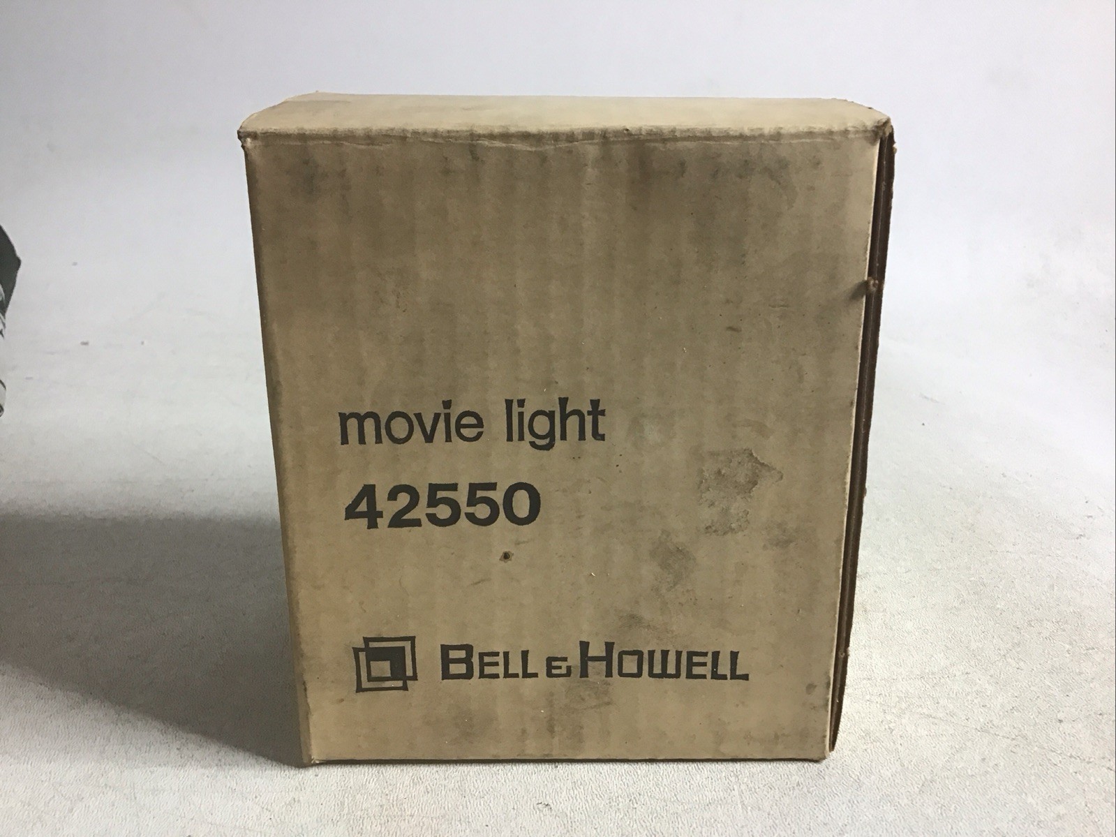 Vintage Bell and Howell Movie Light 42550 Retro Attached To Old Equipment Corded