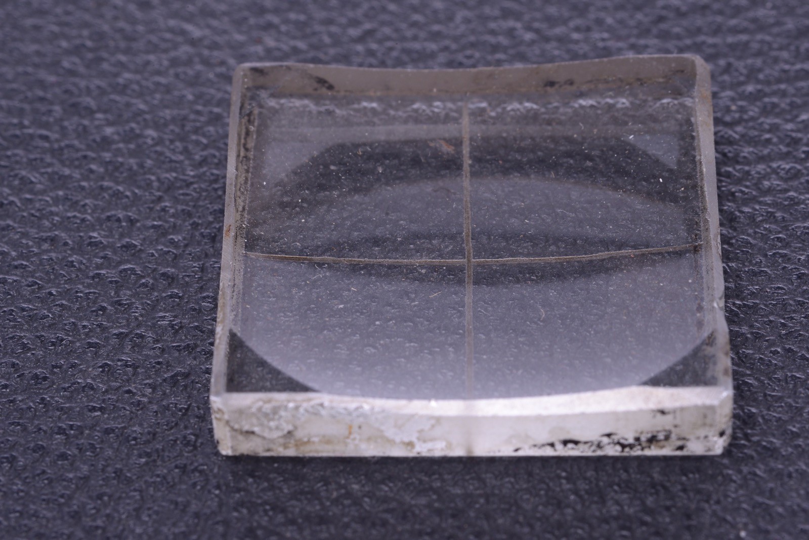 ✅ ANTIQUE FINDER GLASS ELEMENT STEREO CAMERA 4×30.5×30.5MM SQUARE FRENCH 79-1