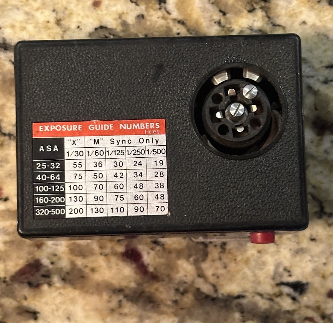 KALIMAR Auto-Cube Flash Unit K-456 Vintage Japan, Used Untested