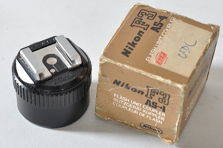 Lot of 10 Nikon Accessories, SC-14 TTL Remote Cord, AS-8 Flash Adapter, Flash Co
