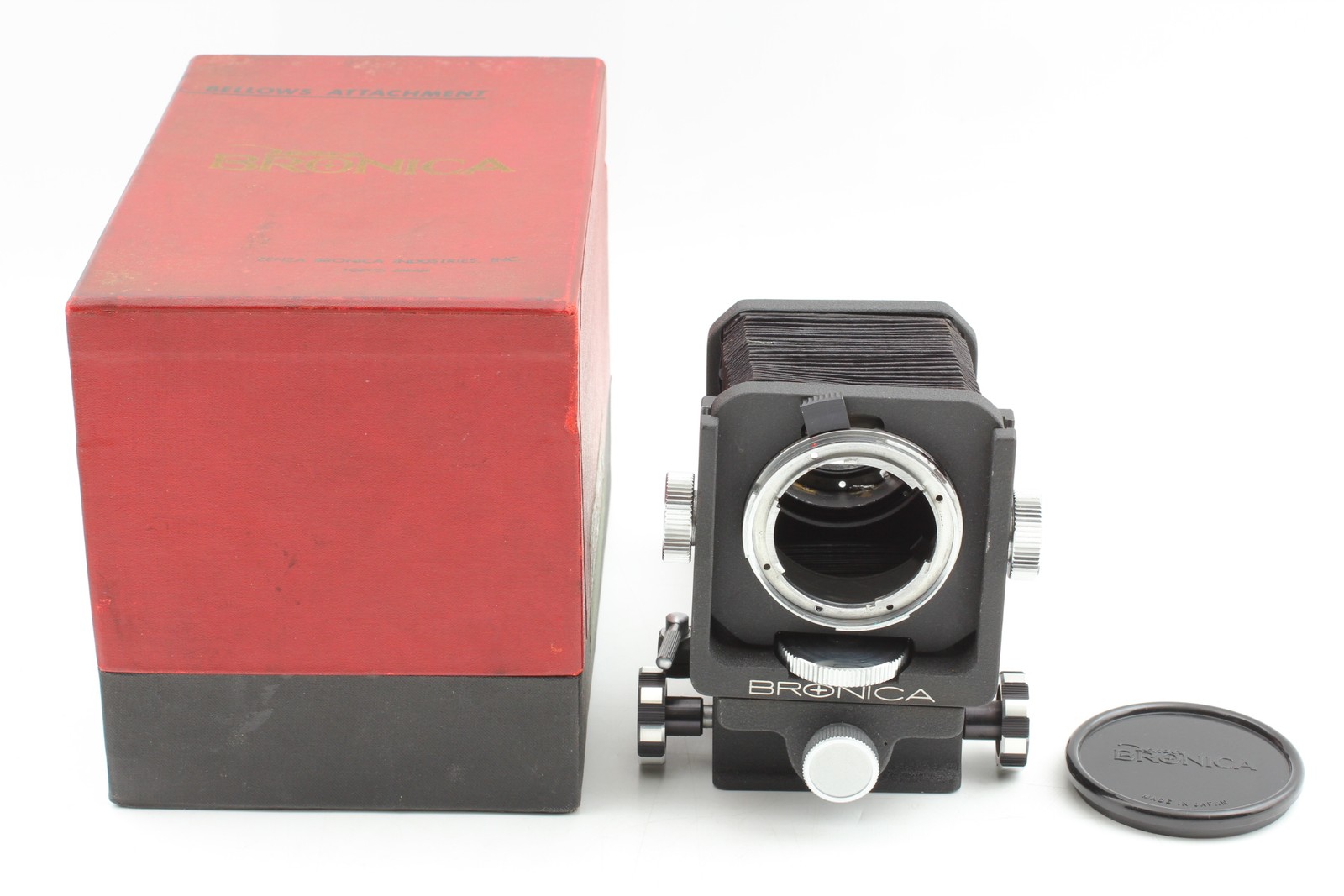 [Unused w/ Box] Zenza Bronica Tilt & Shift Bellows Type 2 For EC S2 From JAPAN