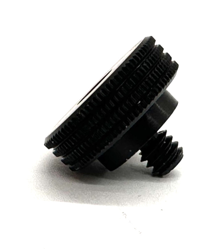 VTG 1/4 Inch Knurled Camera Mount Screw Male / Female – Machined Aluminum 1 pc