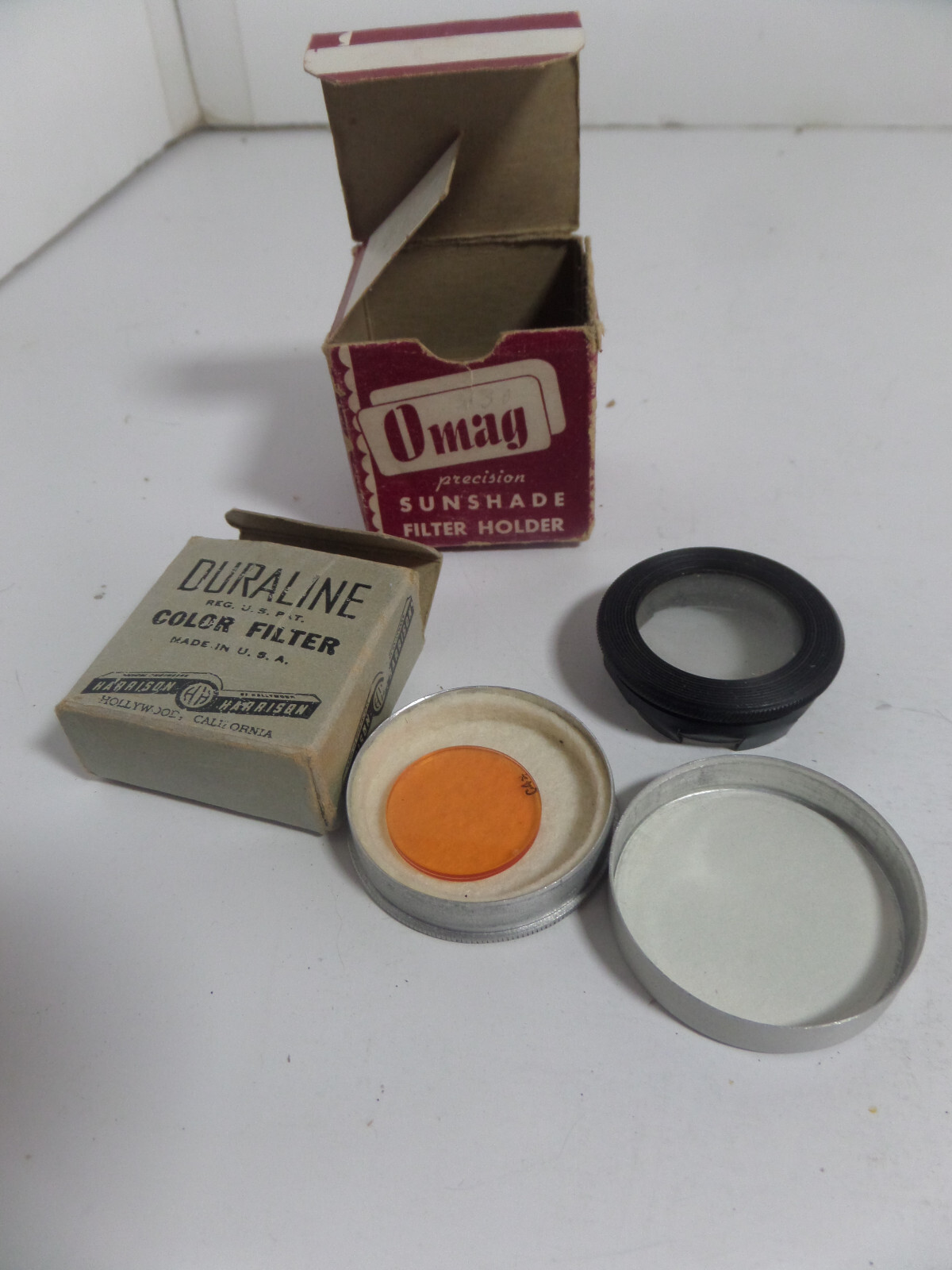 Omag sunshade filter holder camera vintage