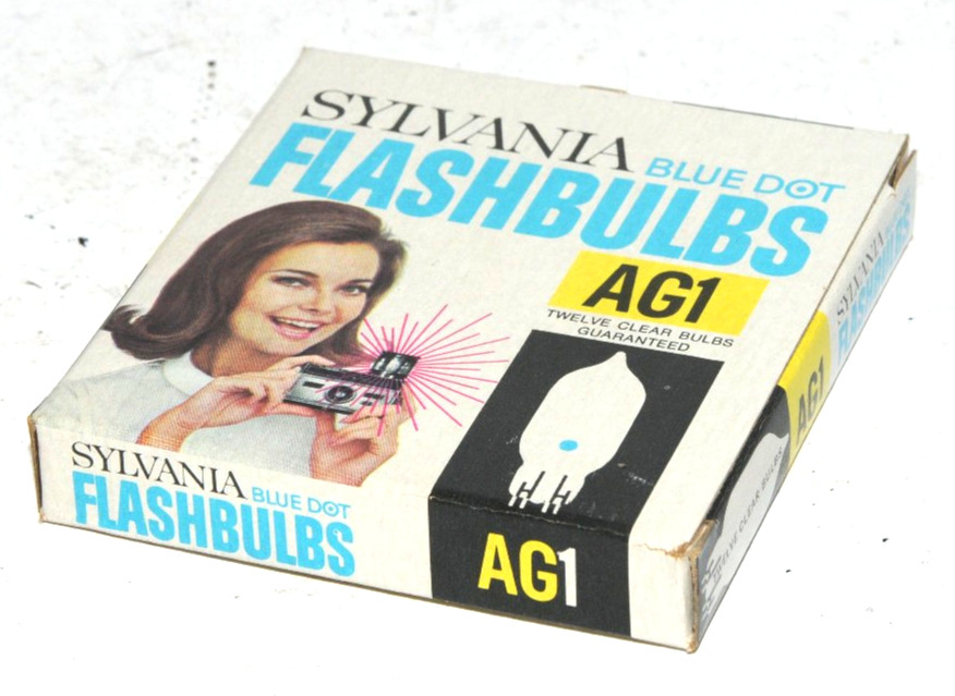 Sylvania Blue Dot Flash Bulbs AG1 – 1 Case 12 boxes in Original Carton