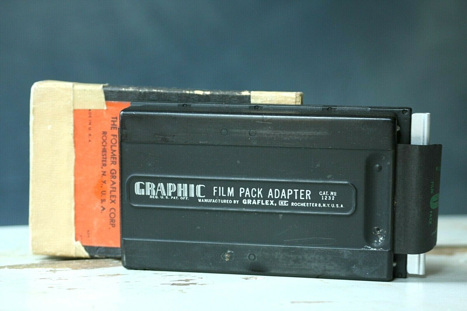 Graflex Graphic Film Pack of 16 Adapter 2-1/4 X 3-1/4