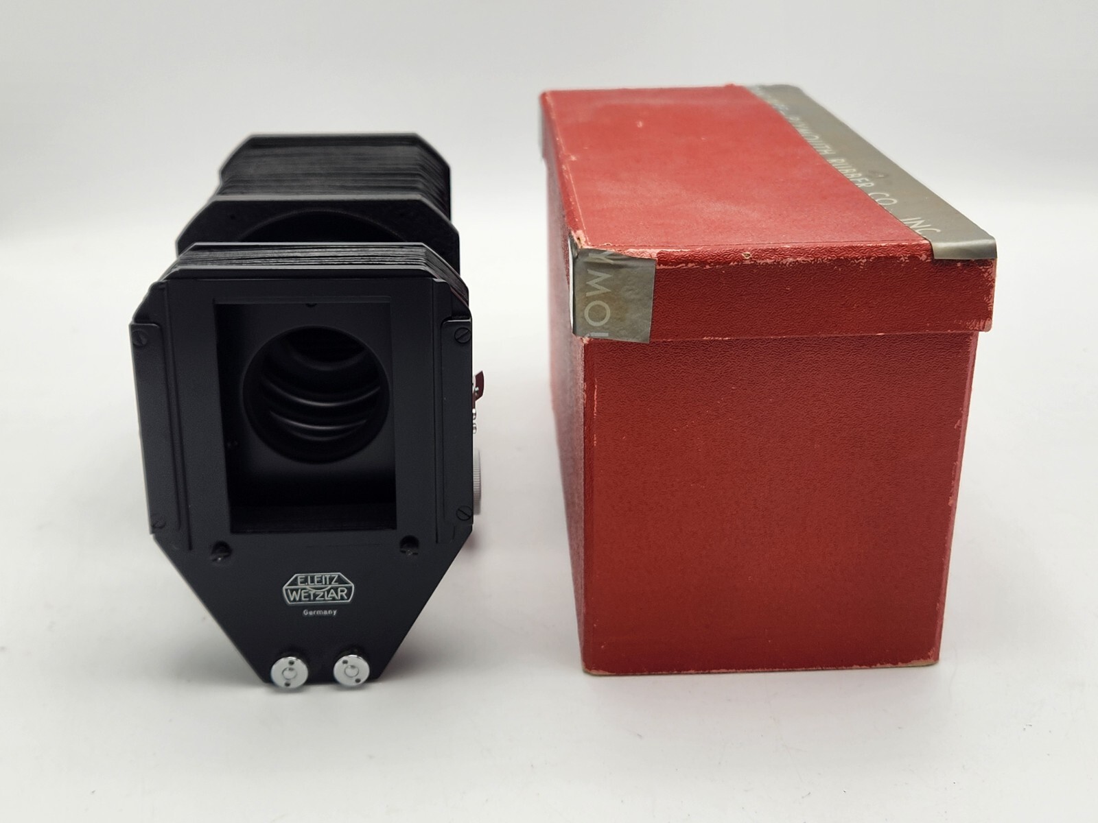 Leica Leitz Wetzlar Visoflex Macro Bellows Unit 13.5cm w/ Box 32mm Screw Mount